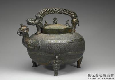 图片[3]-Gold and silver-inlaid he spouted ewer with loop handle, Southern Song to Ming dynasty, 12th-17th century-China Archive